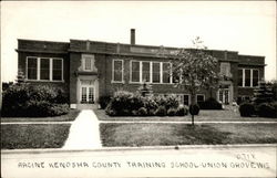 Racine Kenosha County Training School Postcard