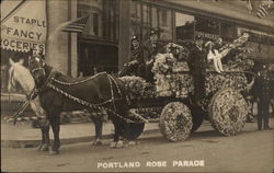 Portland Rose Parade Postcard