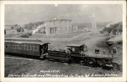 Ilwaco Railroad and Navigation Co. Train Postcard