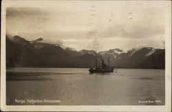 Norge, Isefjordan, Romsdalen Finland Steamers Postcard Postcard