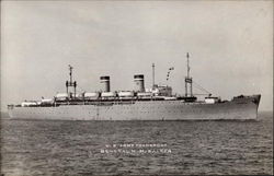 U.S. Army Transport General N. M. Walker Postcard