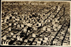 Fairchild Aerial View Los Angeles, CA Postcard Postcard