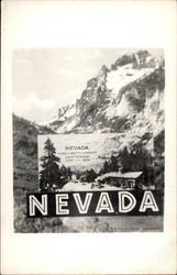 Nevada - First Settlement Centennial 1851 - 1951 Postcard