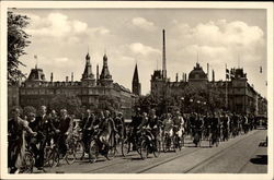 The City of Bicycles Copenhagen, Denmark Postcard Postcard