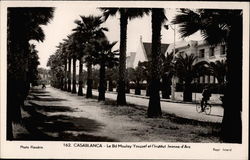 Le Bd Moulay-Youssef el I'Institut Jeanne-d'Arc Morocco Africa Postcard Postcard