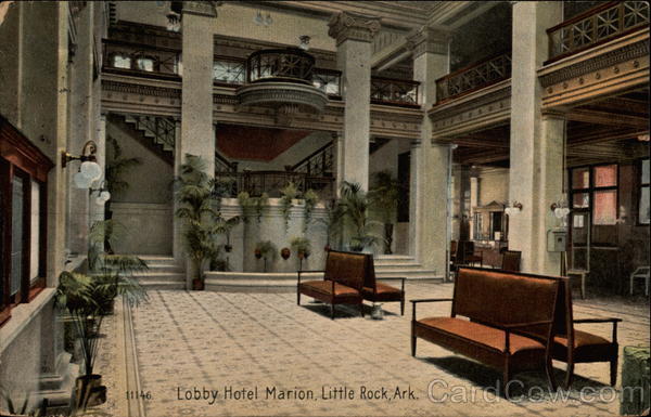 Lobby Hotel Marion Little Rock Arkansas