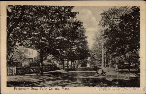 Professors Row, Tufts College Medford Massachusetts