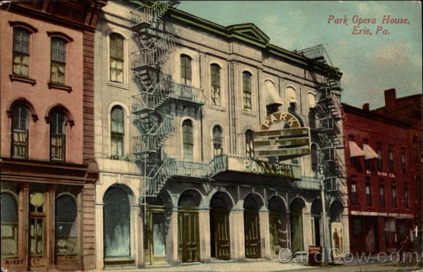 Park Opera House Erie Pennsylvania