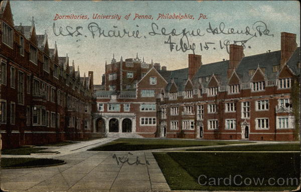 Dormitories, University of Pennsylvania Philadelphia