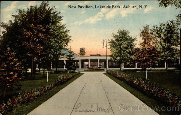 New Pavilion, Lakeside Park Auburn New York