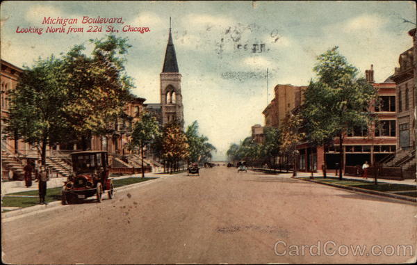 Michigan Boulevard Chicago Illinois