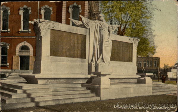 Soldiers Monument Decatur Indiana