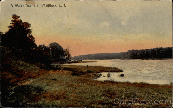 A Water Scene Mattituck New York