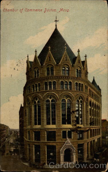 Chamber of Commerce Boston Massachusetts