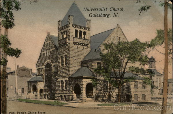 Universalist Church Galesburg Illinois