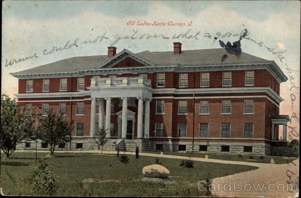Old Ladies Home Marion Ohio