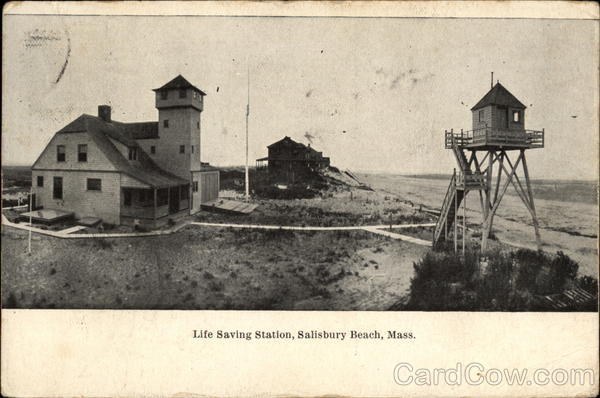 Life Saving Station, Salisbury Beach Massachusetts