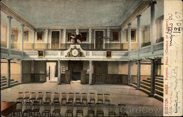 Faneuil Hall (Cradle of Liberty) Boston Massachusetts