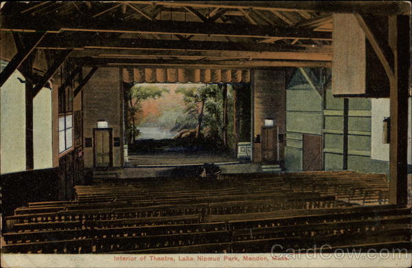 Interior of Theatre, Lake Nipmuc Park Mendon Massachusetts