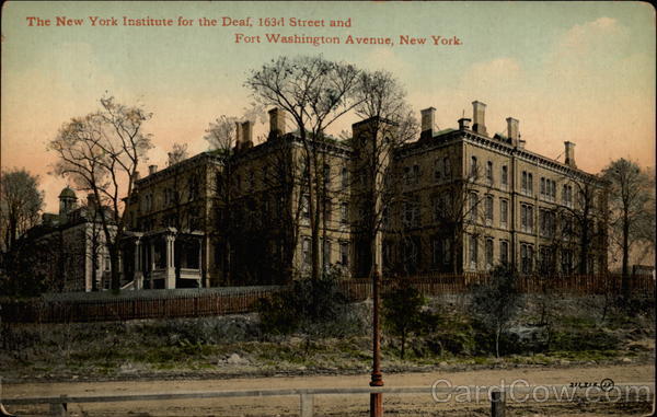 The New York Institute for the Deaf, 163d Street and Fort Washington Avenue