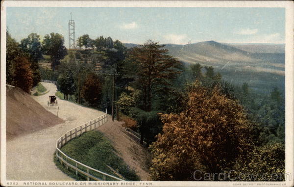 National Boulevard on Missionary Ridge Chattanooga Tennessee