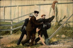 The Captive, Gawston Ostrich Farm Postcard
