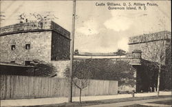 Castle Williams, U. S. Military Prison Governors Island, NY Postcard Postcard