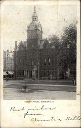 Court House Ravenna, OH Postcard Postcard