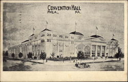 Convention Hall Postcard