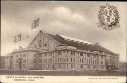 State Armory and Arsenal Hartford, CT Postcard Postcard