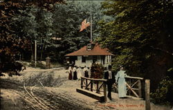 Post Office Mount Gretna, PA Postcard Postcard