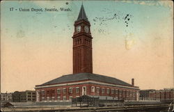 Union Depot Postcard