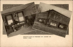 Executive Office of President Taft, Summer 1909 Postcard