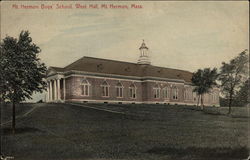 Mt. Hermon Boys' School, West Hall Postcard