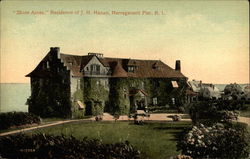 Shore Acres, Residence of J. H. Hanan Narragansett, RI Postcard Postcard