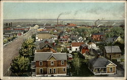 Bird's-Eye View La Junta, CO Postcard Postcard