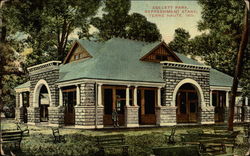 Collett Park Refreshment Stand Terre Haute, IN Postcard Postcard
