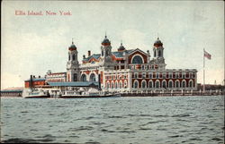 Ellis Island Postcard