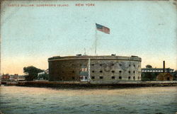 Castle William, Governor's Island Postcard
