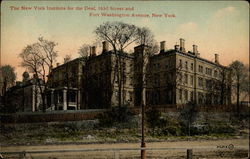 The New York Institute for the Deaf, 163d Street and Fort Washington Avenue Postcard