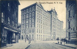 St. Vincent's Hospital Postcard