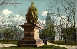William Seward Monument, Madison Square Postcard