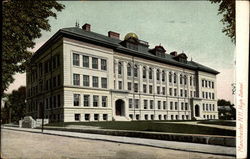 Manchester N.H. High School Postcard