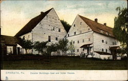 Cloister Buildings-Saal and Sister Houses Postcard