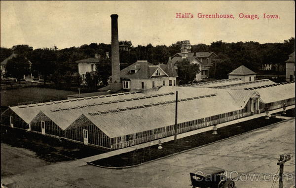 Hall's Greenhouse Osage Iowa