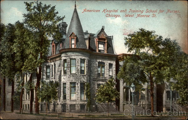 American Hospital and Training School for Nurses, Chicago, West Monroe St Illinois