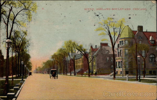 Scene, Ashland Boulevard Chicago Illinois