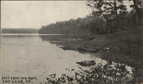 East From Red Rock, Lily Lake Wapwallopen Pennsylvania