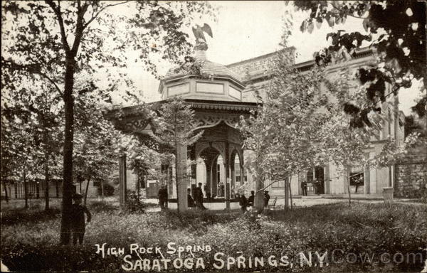 High Rock Spring Saratoga Springs New York