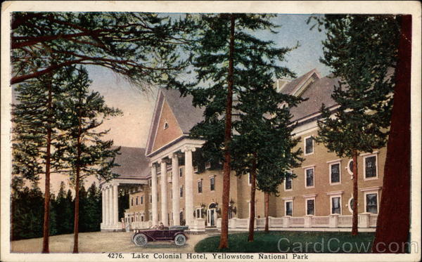 Lake Colonial Hotel Yellowstone National Park Wyoming